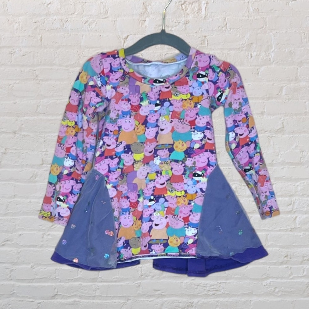 Small Shop Peppa Pig Tulle Detail Dress​
